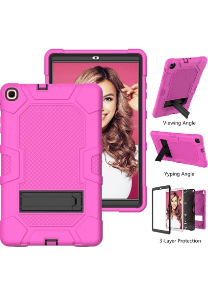 Samsung Galaxy Tab A 10.1 (2019) / T510 Için Silikon+Pc Kılıfı (Yurt Dışından) fırsatları