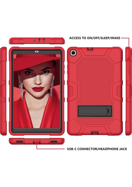 Samsung Galaxy Tab A 10.1 (2019) / T510 Için Silikon+Pc Kılıfı (Yurt Dışından) modelleri