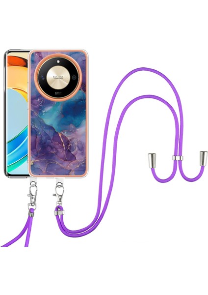 Honor X9B Için Kordonlu Mermer Imd Kılıf (Yurt Dışından) fiyatları