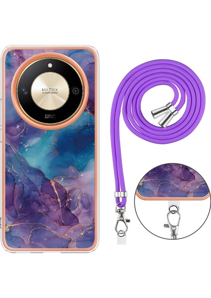 Honor X9B Için Kordonlu Mermer Imd Kılıf (Yurt Dışından) fırsatları