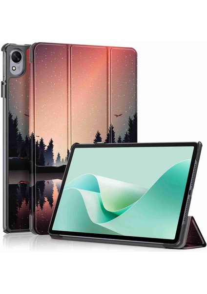 3 Katlı Tutuculu Tablet Kılıfı Huawei Matepad 11.5s Için (Yurt Dışından)