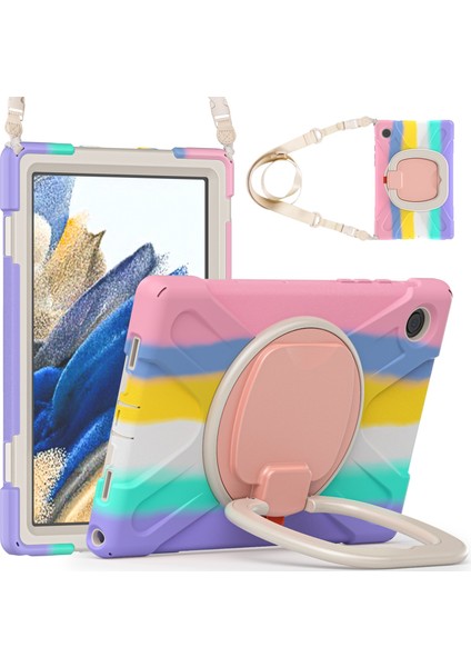 Samsung Galaxy Tab A8 10.5 2021 Için Silikon + Pc Tablet Kılıfı (Yurt Dışından) modelleri