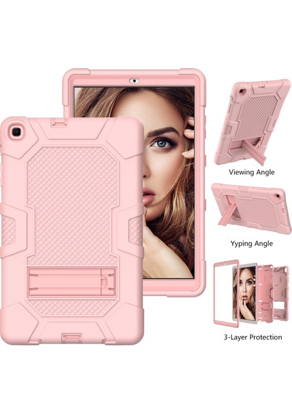 Samsung Galaxy Tab A 10.1 (2019) / T510 Için Silikon+Pc Kılıfı (Yurt Dışından) fırsatları