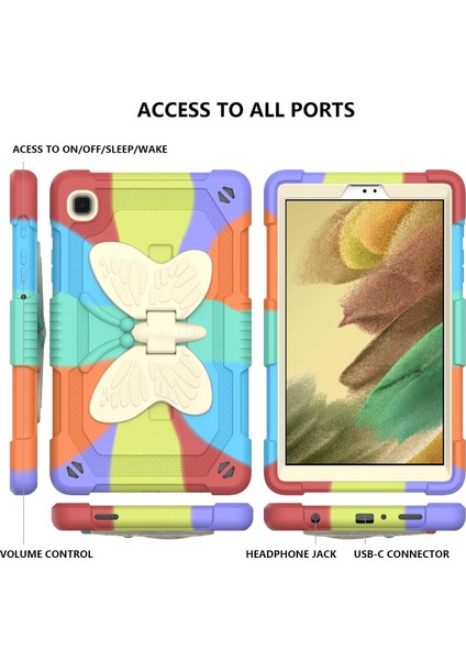 Pc + Silikon Kılıf Samsung Galaxy Tab A7 Lite 8.7 SM-T220 / SM-T225 (Yurt Dışından) fiyatları