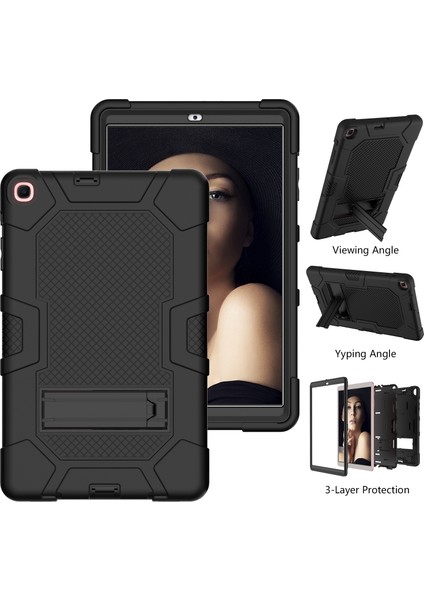 Samsung Galaxy Tab A 10.1 (2019) / T510 Için Silikon+Pc Kılıfı (Yurt Dışından) fırsatları