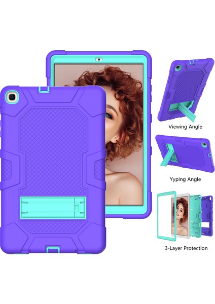 Samsung Galaxy Tab A 10.1 (2019) / T510 Için Silikon+Pc Kılıfı (Yurt Dışından) fırsatları