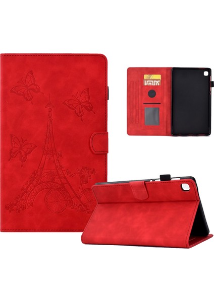 Samsung Galaxy Tab A 10.1 2019 T510 Için Kule Kabartmalı Kılıf (Yurt Dışından)