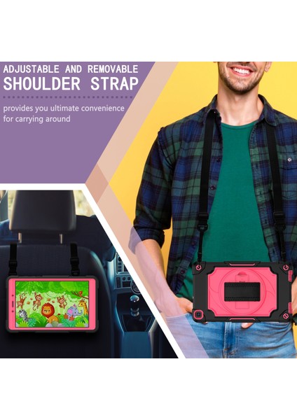 Samsung Tab A 8.0 (2019)/T290 Için Silikon+Pc Kılıfı (Yurt Dışından) indirimleri