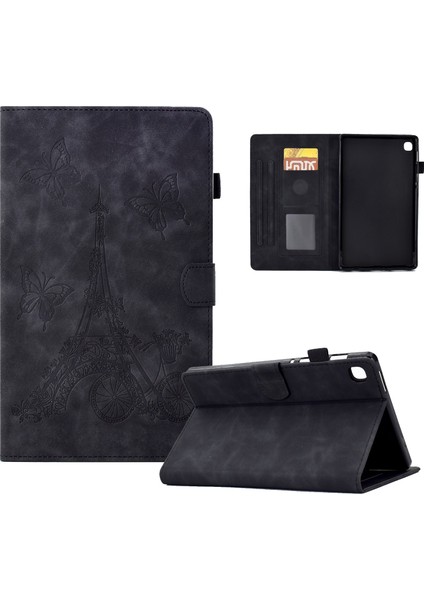 Samsung Galaxy Tab A 10.1 2019 T510 Için Kule Kabartmalı Kılıf (Yurt Dışından)