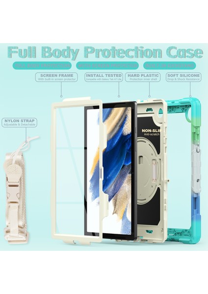 Samsung Galaxy Tab A8 10.5 2021 X200 / X205 Tablet Kılıfı (Yurt Dışından) fırsatları