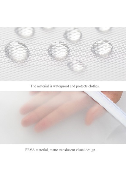 2 Adet Şeffaf Dolap Saklama Poşeti 60CMX100CM (Yurt Dışından) modelleri