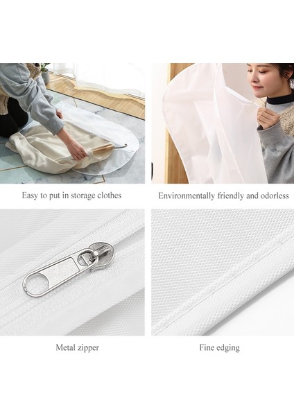 2 Adet Şeffaf Dolap Saklama Poşeti 60CMX100CM (Yurt Dışından) fırsatları