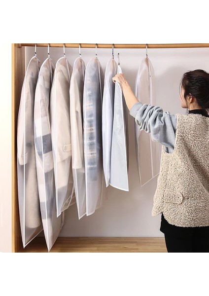 2 Adet Şeffaf Dolap Saklama Poşeti 60CMX100CM (Yurt Dışından) indirimleri