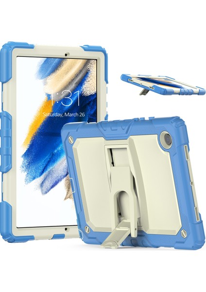 Samsung Galaxy Tab A8 10.5 2021 Için Silikon + Pc Tablet Kılıfı (Yurt Dışından)