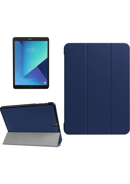 Galaxy Tab S3 9.7 Inç T820 / T825 Için Custer Texture Pu Kılıf (Yurt Dışından)