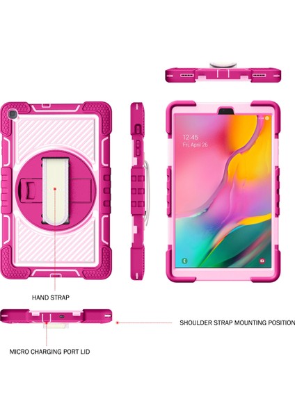 Samsung Galaxy Tab A 10.1 2019 T515 Silikon+Pc Kılıfı (Yurt Dışından) modelleri