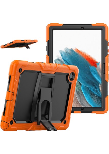 Samsung Galaxy Tab A8 10.5 2021 Için Silikon + Pc Tablet Kılıfı (Yurt Dışından)