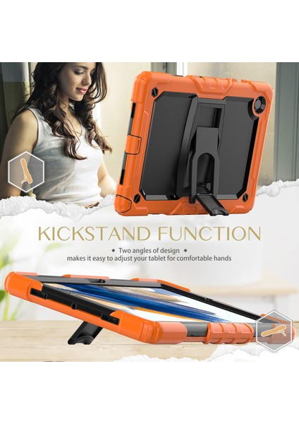 Samsung Galaxy Tab A8 10.5 2021 Için Silikon + Pc Tablet Kılıfı (Yurt Dışından) modelleri