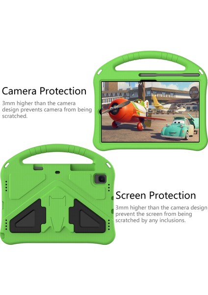 Galaxy Tab A7 10.4 (2020) T500 Için Tutuculu Eva Düz Düşme Önleyici Koruyucu Kılıf Shl (Yurt Dışından) fırsatları