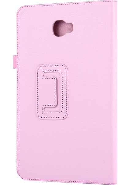 Galaxy Tab A 10.1 / T580 Için Litchi Dokulu Pu Kılıf (Yurt Dışından) modelleri