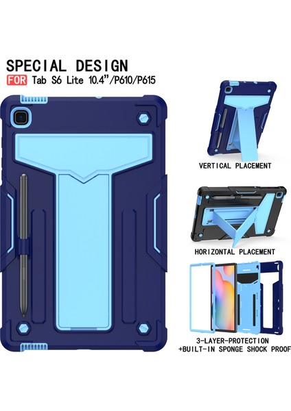 Samsung Galaxy Tab S6 Lite P610/615 Için T-Şekilli Tutucu Kılıf (Yurt Dışından) fiyatları