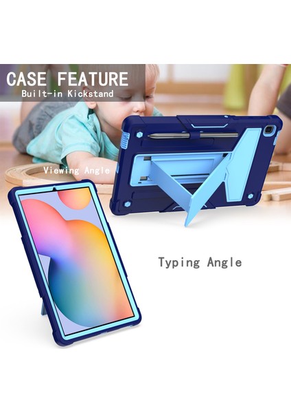 Samsung Galaxy Tab S6 Lite P610/615 Için T-Şekilli Tutucu Kılıf (Yurt Dışından) modelleri