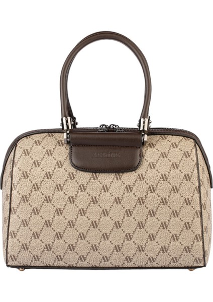 Kadın Omuz Çantası 396 Vizon Noktalı fırsatları