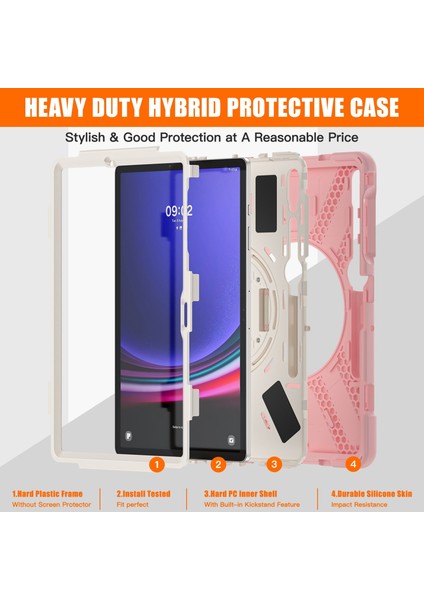 Samsung Galaxy Tab S7 Fe 5g 12.4 T730 Için Koruyucu Kılıf (Yurt Dışından) modelleri