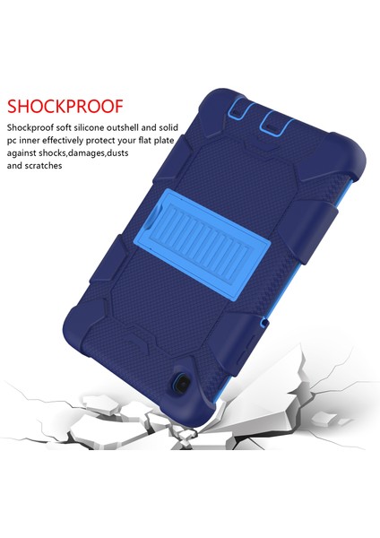 Galaxy Tab Tab A7 T220 / T225 Silikon + Pc Kılıfı Samsung Galaxy Tab A7 Lite T220 Için (Yurt Dışından) indirimleri