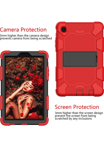 Galaxy Tab Tab A7 T220 / T225 Silikon + Pc Kılıfı Samsung Galaxy Tab A7 Lite T220 Için (Yurt Dışından) fiyatları