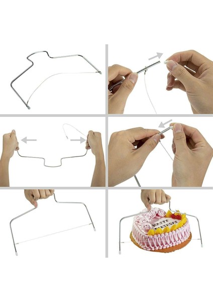 205 Parça Pasta Süsleme Döner Tabla Seti (Yurt Dışından) indirimleri