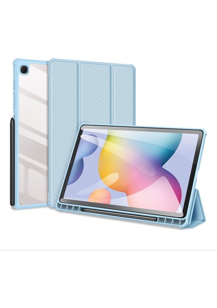 Toby'nin Pu+Tpu Kılıfı Samsung Galaxy Tab S6 Lite Için (Yurt Dışından)
