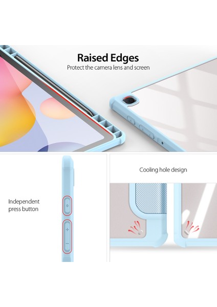 Toby'nin Pu+Tpu Kılıfı Samsung Galaxy Tab S6 Lite Için (Yurt Dışından) modelleri