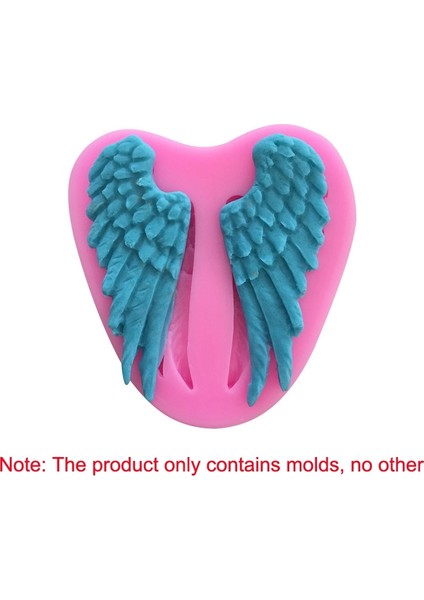 5 Parça Ang Wings Kek Silikon Kalıp Melek Kanatları (Yurt Dışından) indirimleri