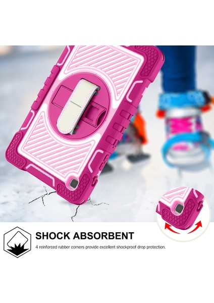 Samsung Galaxy Tab A7 T220 / T225 Silikon + Pc Kılıfı Samsung Galaxy Tab A7 Lite T220 / T225 Için (Yurt Dışından) fırsatları