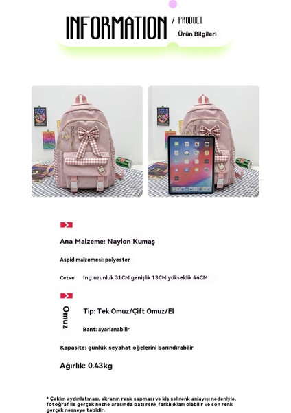 Brave Bulldüz Renk Sevimli Günlük Moda Kadın Sırt Çantası (Yurt Dışından) fiyatları