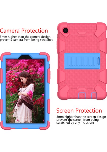 Galaxy Tab Tab A7 T220 / T225 Silikon + Pc Kılıfı Samsung Galaxy Tab A7 Lite T220 Için (Yurt Dışından) fiyatları