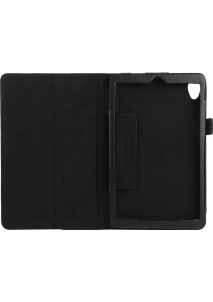 Lenovo Tab M8 Için Litchi Dokulu Deri Kılıf (Yurt Dışından) fırsatları