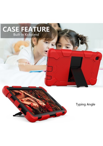 Galaxy Tab Tab A7 T220 / T225 Silikon + Pc Kılıfı Samsung Galaxy Tab A7 Lite T220 Için (Yurt Dışından) fırsatları