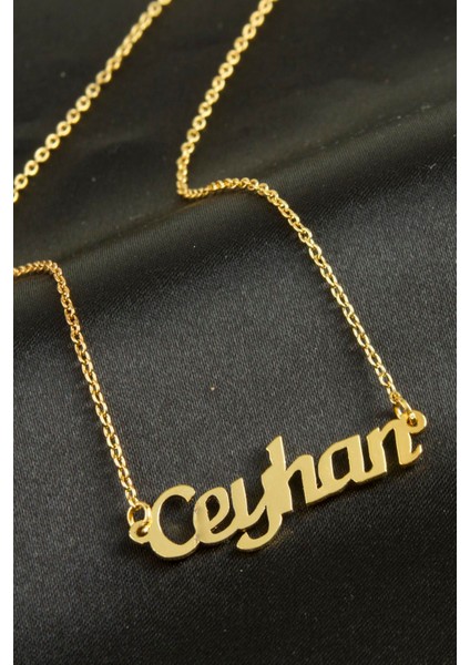 Resveq Ceyhan İsimli Kolye -Sarı