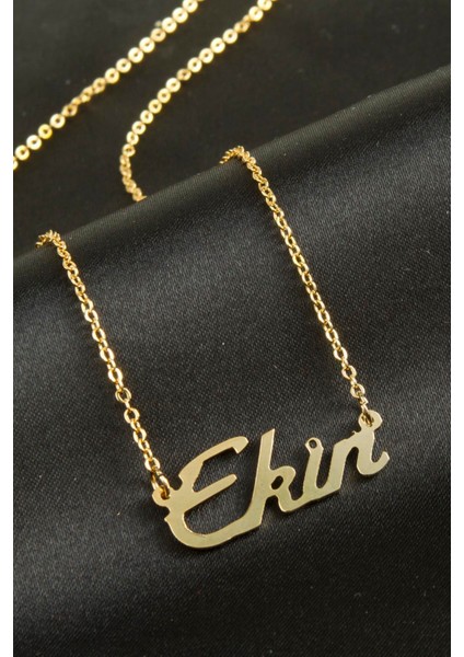 Resveq Ekin İsimli Kolye -Sarı