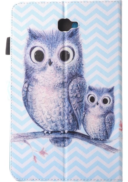 Galaxy Tab A 10.1 (2016) / T580 Şeftali Çiçeği Desenli Pu Kılıf Için (Yurt Dışından) indirimleri