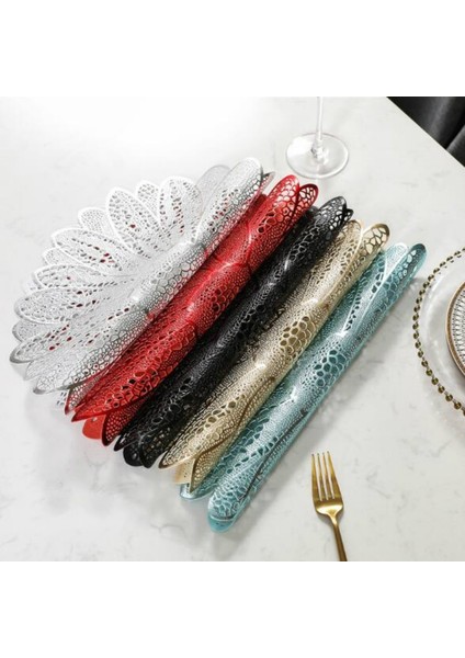 Ayçiçeği Şekli Ev Moda Pvc Yemek Masası Placemat Avrupa Tarzı Mutfak Gereçleri Sofra Pad Coaster Cof Çay Yer Mat (Yurt Dışından) fırsatları