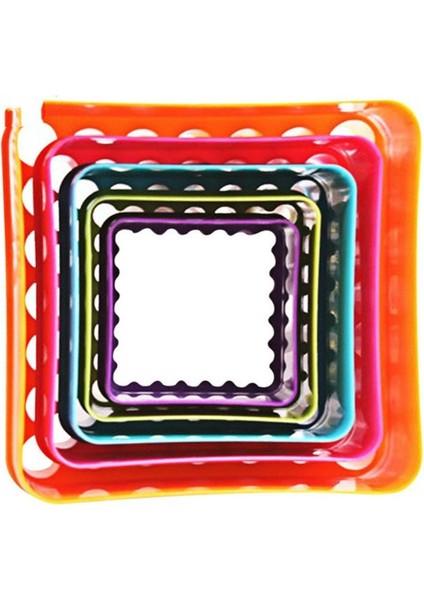 5 Adet/takım Kurabiye Plastik Kek Kalıbı Bisküvi Piston Formları Dıy Pişirme Araçları (Yurt Dışından)