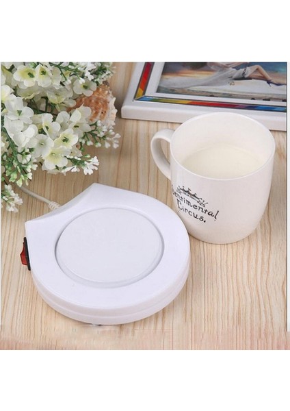 Içecek Isıtıcı Tepsi Pedi Süt Çay Cof Kupa Sıcak Içecekler Bardak Isıtıcı 2 Adet (Yurt Dışından)