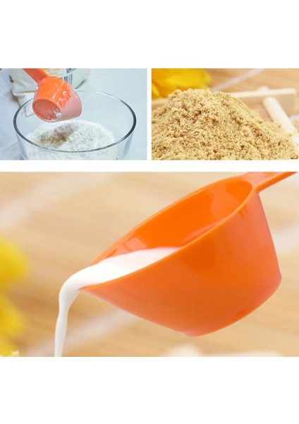 9'u 1 Arada Renkli Sivri Plastik Ölçü Kaşığı (Yurt Dışından) fırsatları