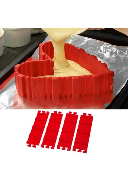 Dıy Çok Şekilli Kek Kalıbı (Yurt Dışından)