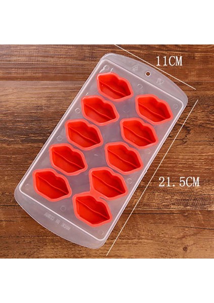 Dudak Şekilli Silikon Buz Küpü Tepsisi / Buz Kalıbı (Yurt Dışından) modelleri