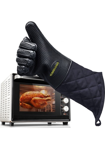 Silikon Haşlanma Önleyici Eldivenler Rastgele Renk Divery Genişletilmiş Silikon Eldivenler (Yurt Dışından)