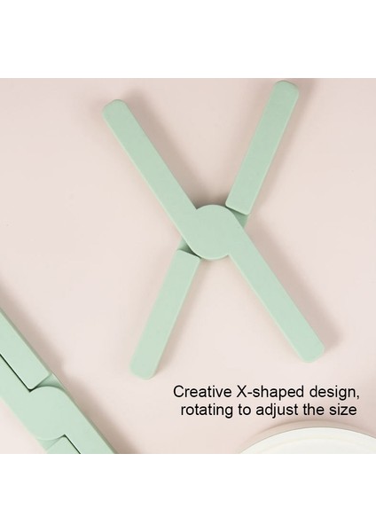 Kalınlaşmış Silikon Katlanabilir Pot Mat Yeşil (Yurt Dışından) indirimleri